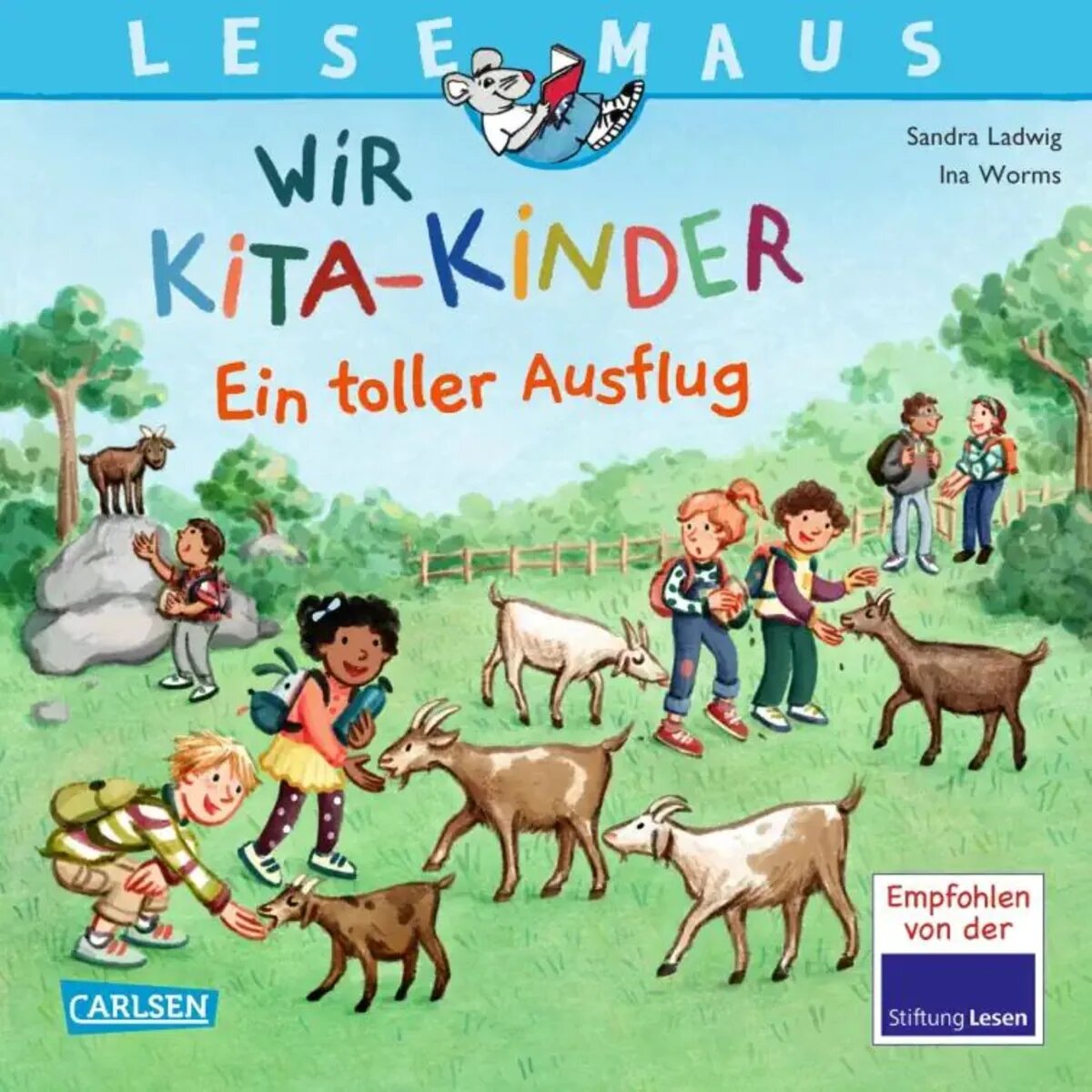 Carlsen Verlag LESEMAUS 165: Wir KiTa-Kinder – Ein toller Ausflug