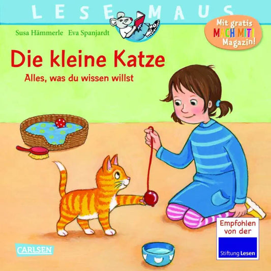 Carlsen Verlag LESEMAUS 175: Die kleine Katze - alles, was du wissen willst