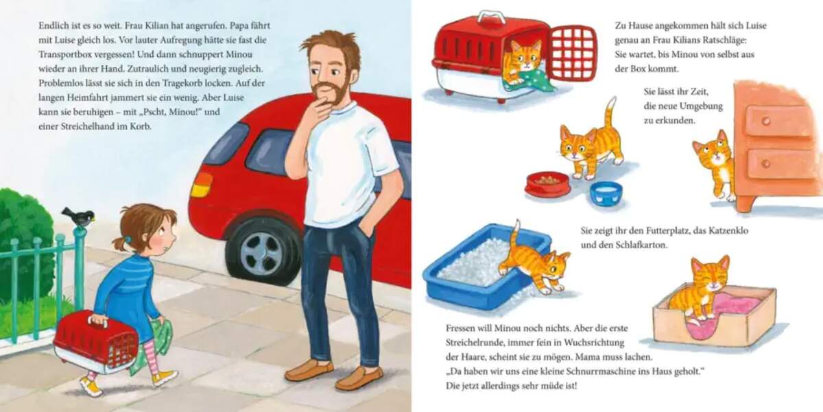 Carlsen Verlag LESEMAUS 175: Die kleine Katze - alles, was du wissen willst