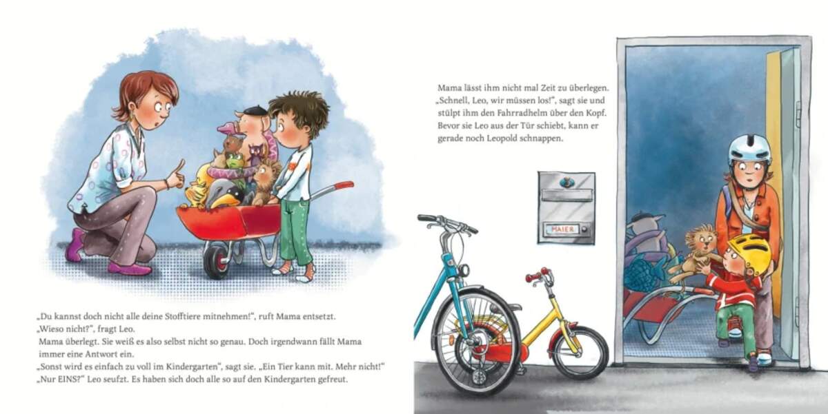 Carlsen Verlag LESEMAUS 194: Leo und Leopold - Freunde finden im Kindergarten