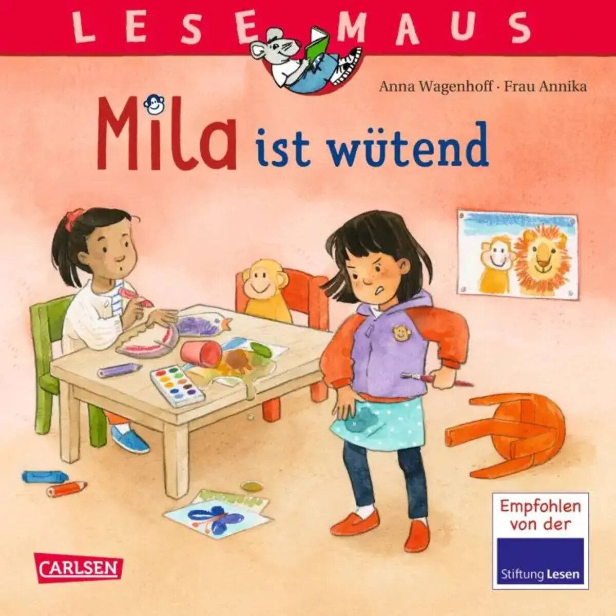 Carlsen Verlag LESEMAUS 213: Mila ist wütend