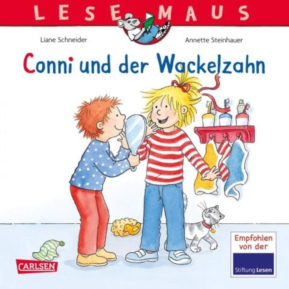 Carlsen Verlag Lesemaus 44 Conni und der Wackelzahn