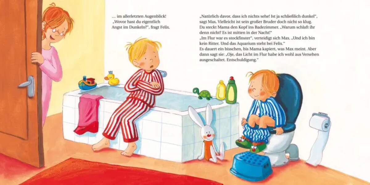 Carlsen Verlag LESEMAUS 5: Max hat keine Angst im Dunkeln