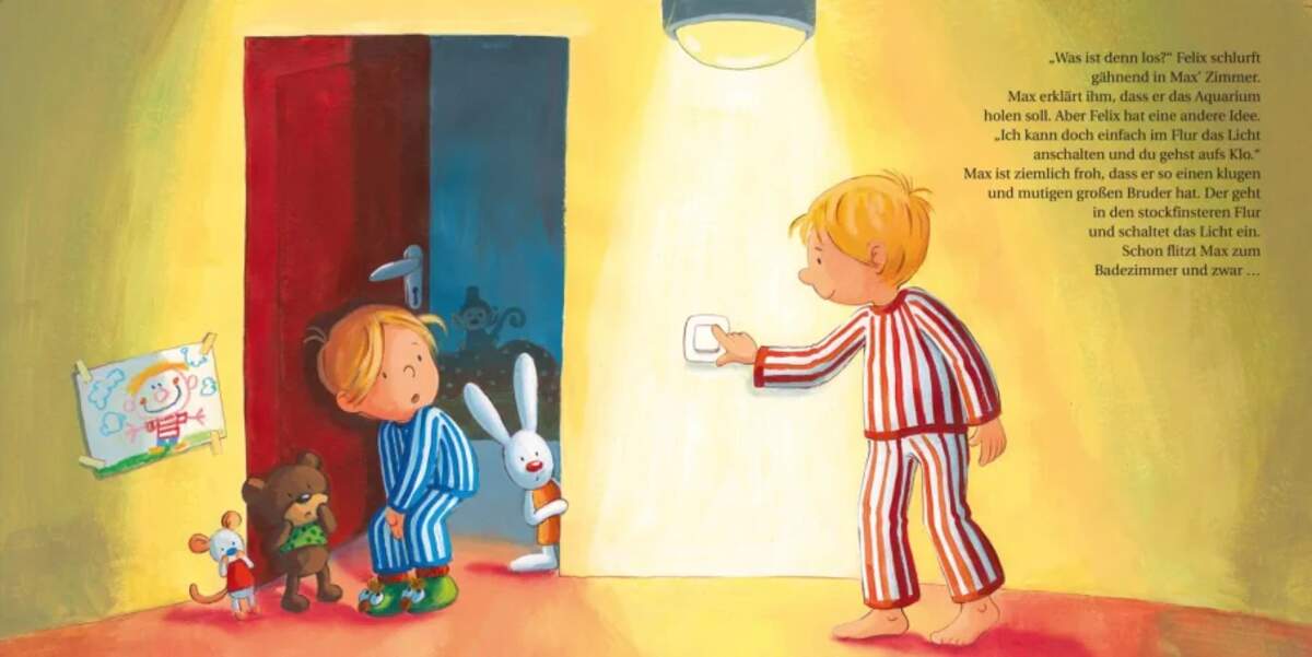 Carlsen Verlag LESEMAUS 5: Max hat keine Angst im Dunkeln