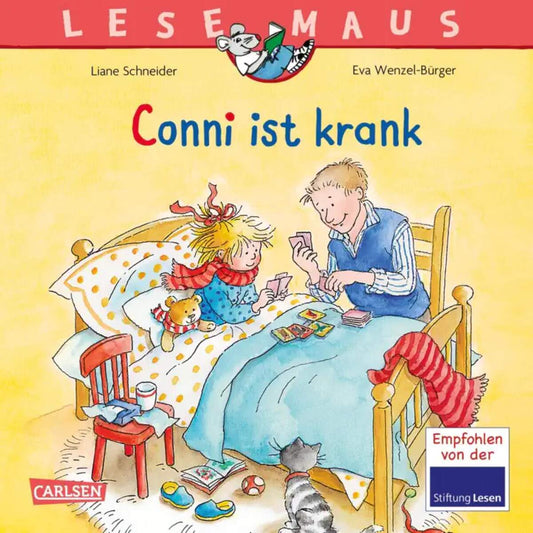 Carlsen Verlag LESEMAUS 87: Conni ist krank