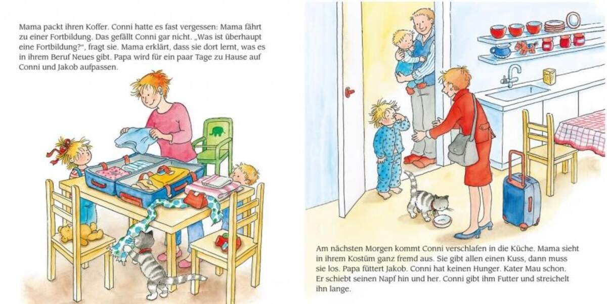 Carlsen Verlag LESEMAUS 87: Conni ist krank