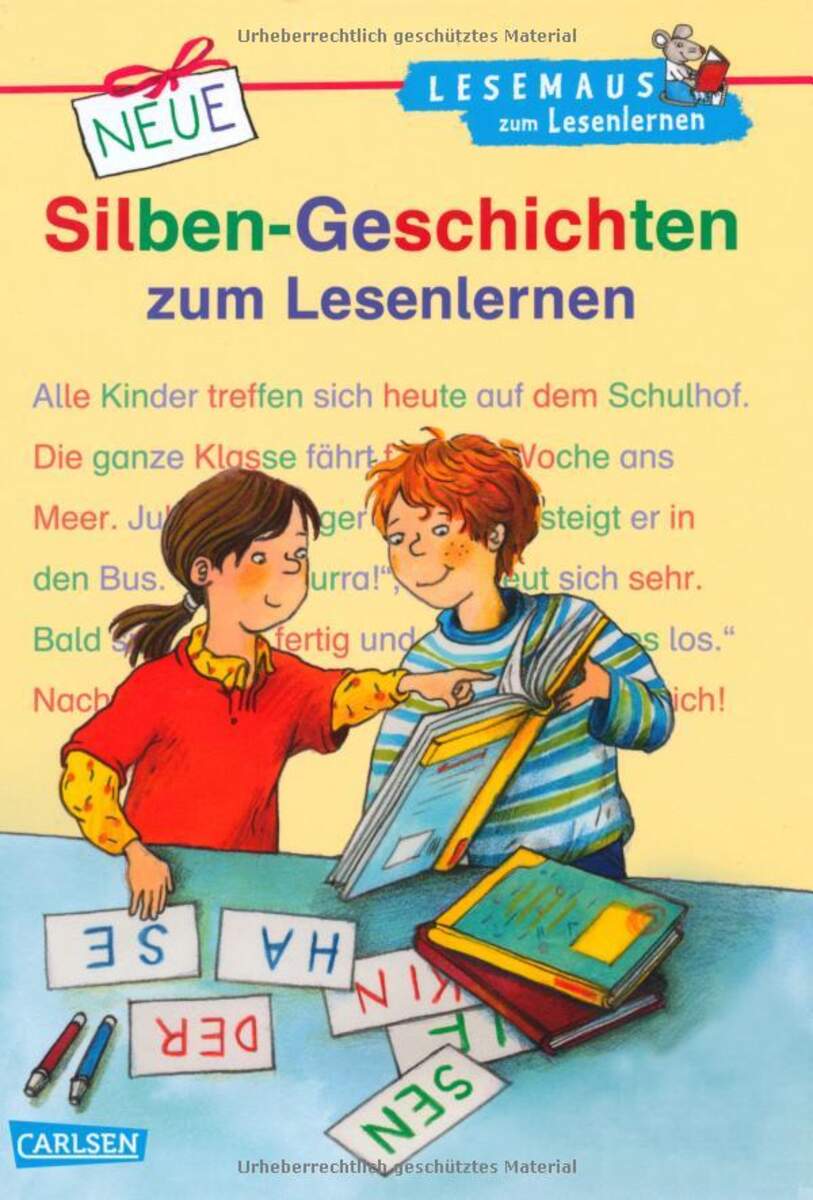 Carlsen Verlag Lesemaus Neue Silben-Geschichten
