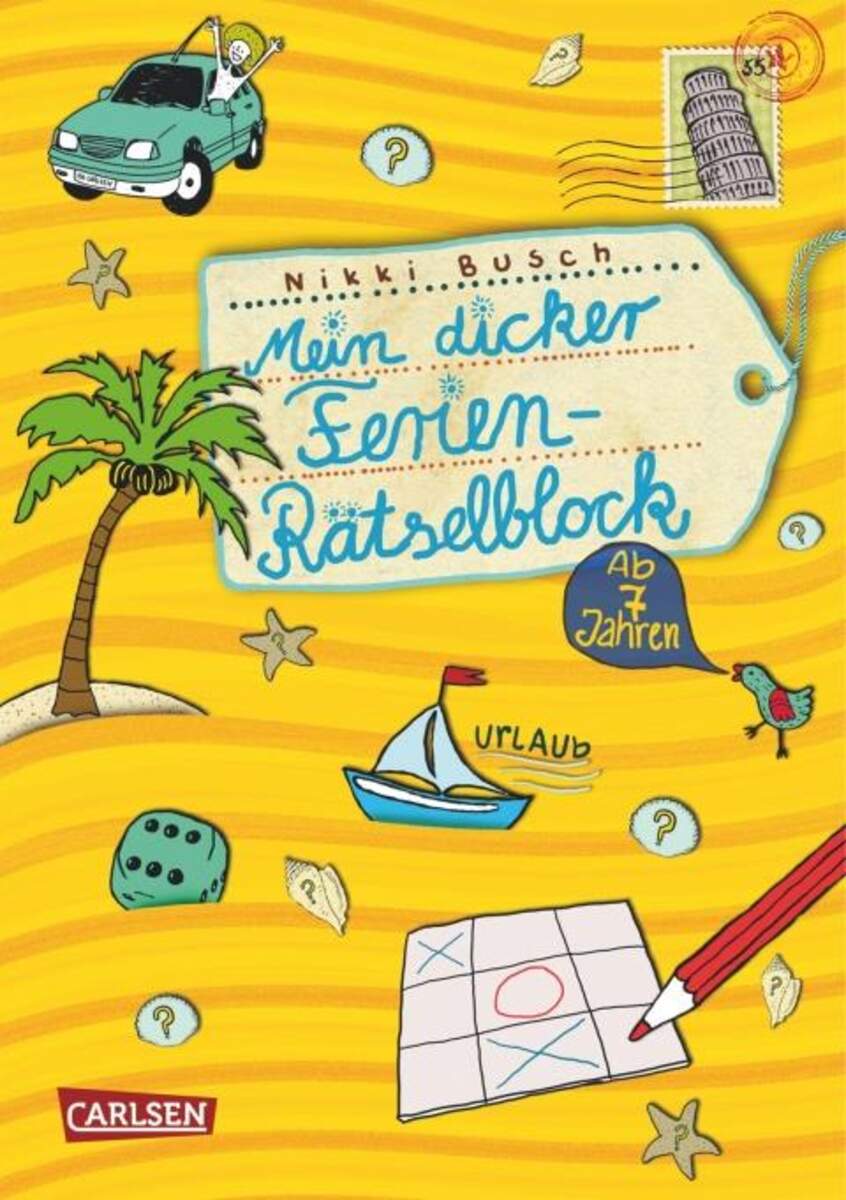 Carlsen Verlag Mein dicker Ferien Rätselblock