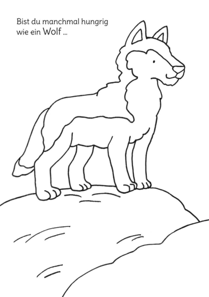 Carlsen Verlag Mein erstes großes Malbuch: Wilde Tiere : Malen ab 3 Jahren