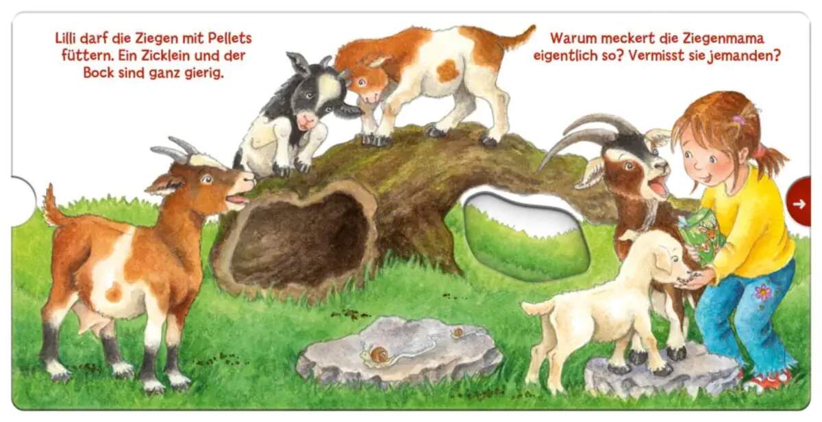 Carlsen Verlag Mein erstes Hör mal (Soundbuch ab 1 Jahr): Die Tierkinder