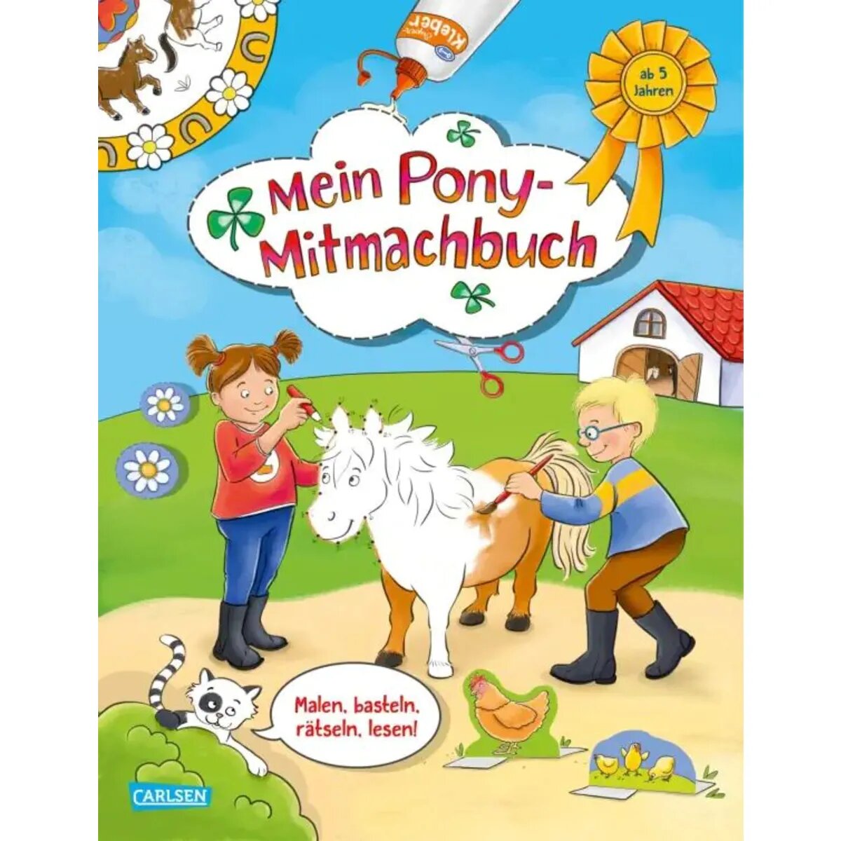 Carlsen Verlag Mein Pony-Mitmachbuch