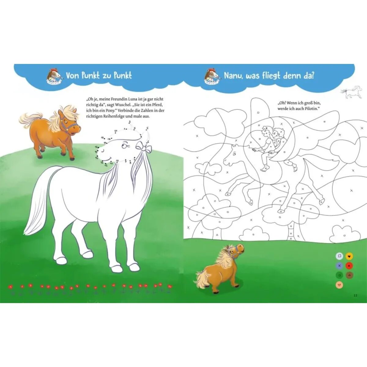 Carlsen Verlag Mein Pony-Mitmachbuch