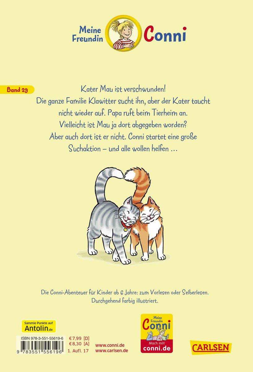 Carlsen Verlag Meine Freundi Conni - Conni und die Katzenliebe
