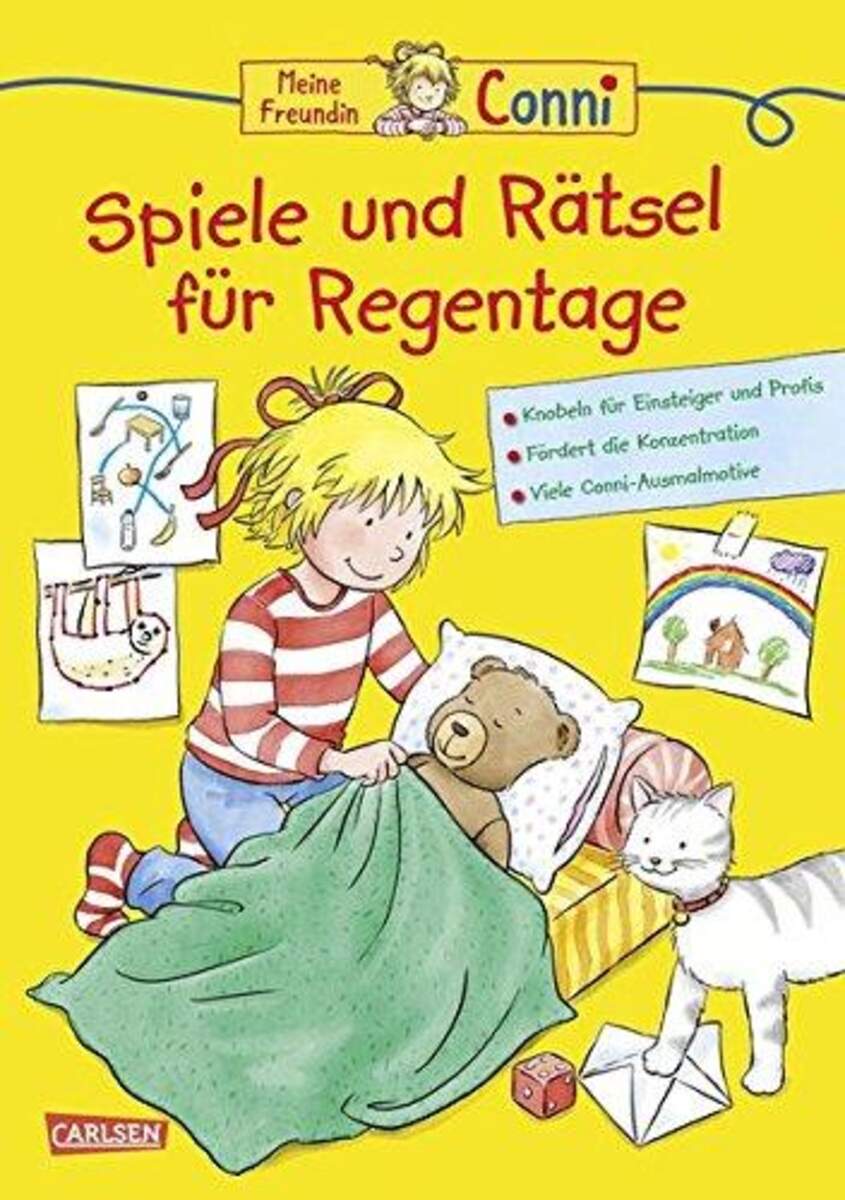 Carlsen Verlag Meine Freundin - Conni Spiele und Rätsel für