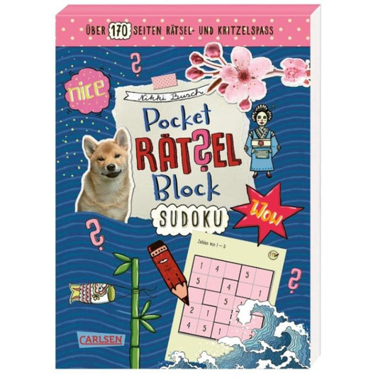 Carlsen Verlag Pocket-Rätsel-Block: Sudoku
