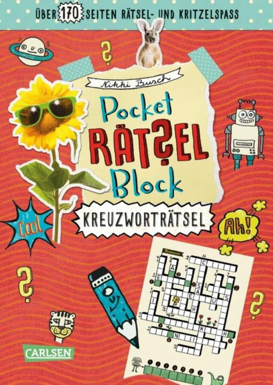 Carlsen Verlag Pocket-Rätsel-Block: Kreuzworträtsel
