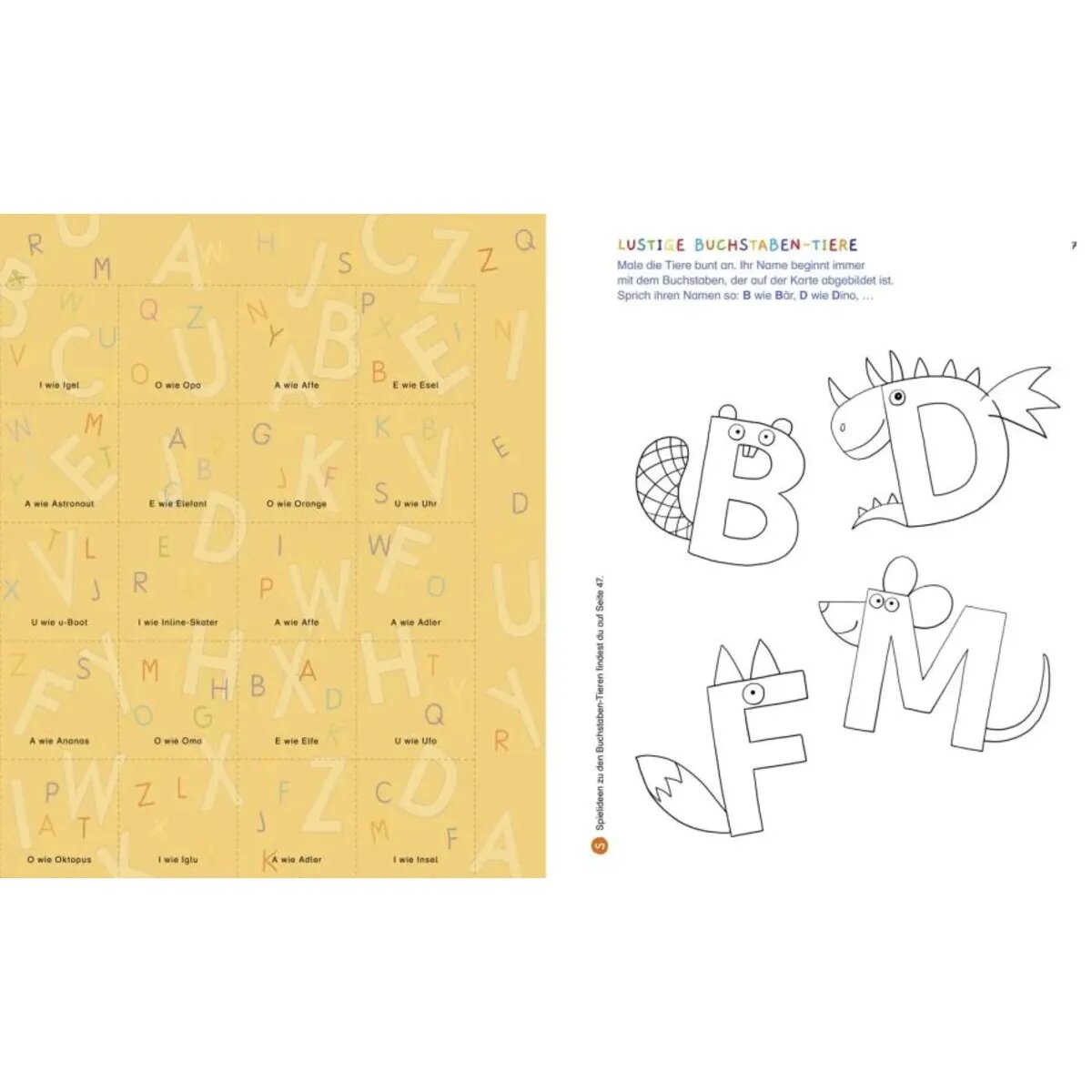 Carlsen Verlag Schlau für die Schule: Mein Kreativ-Lernspaß: Buchstaben