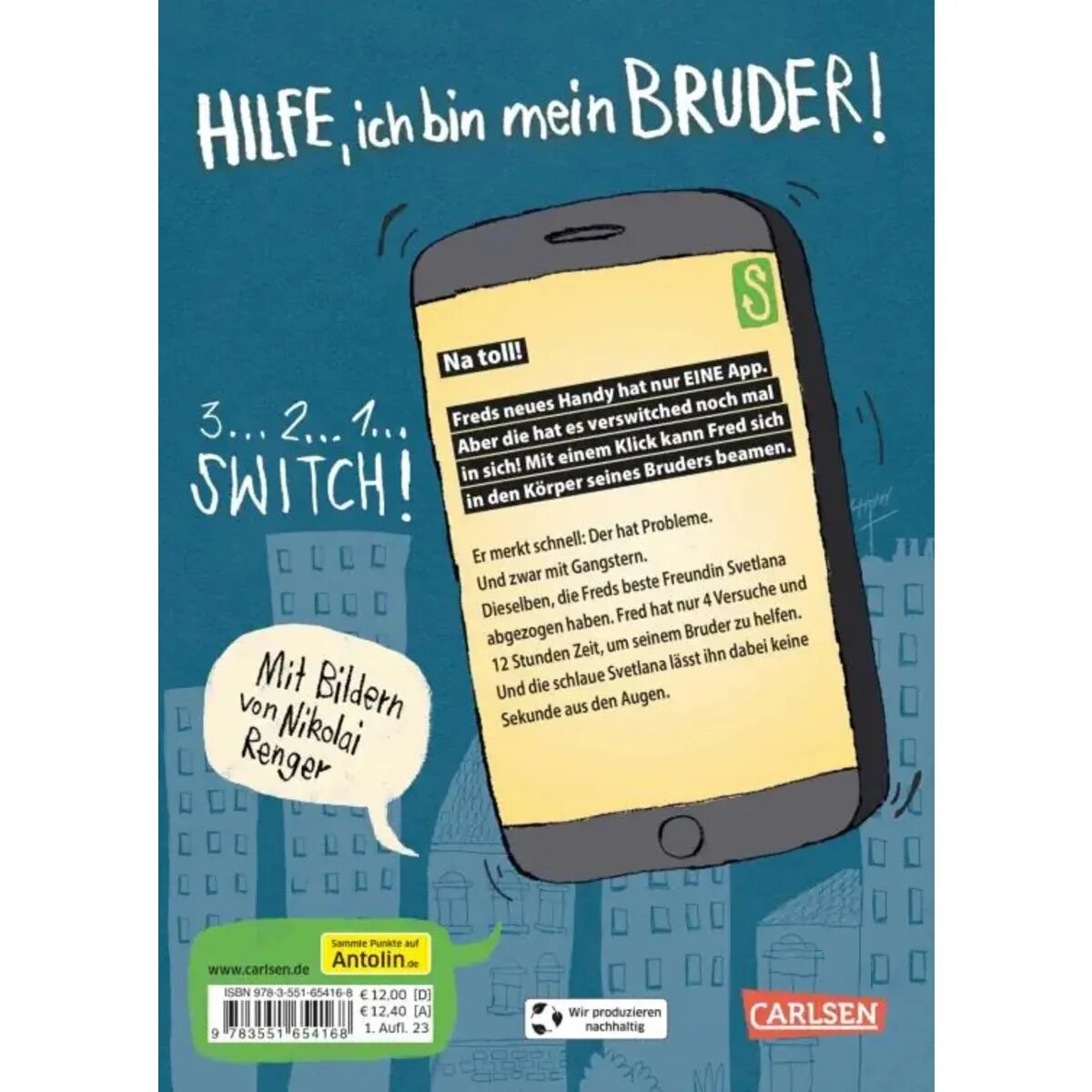 Carlsen Verlag SWITCH YOU. Völlig übergeschnAPPt! 1: Völlig übergeschnAPPt!