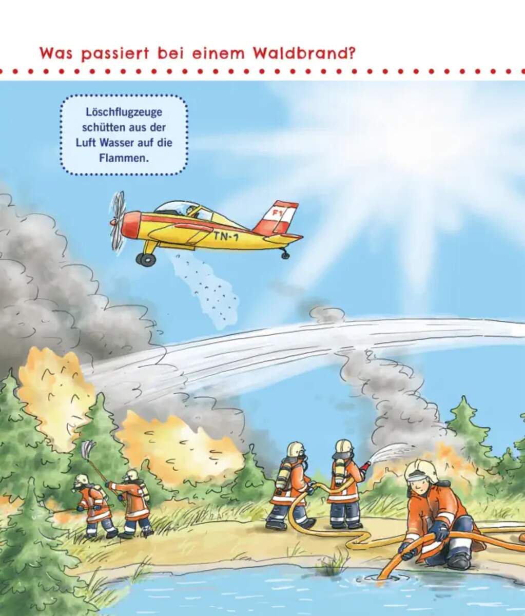 Carlsen Verlag Unkaputtbar: Erstes Wissen: Bei der Feuerwehr