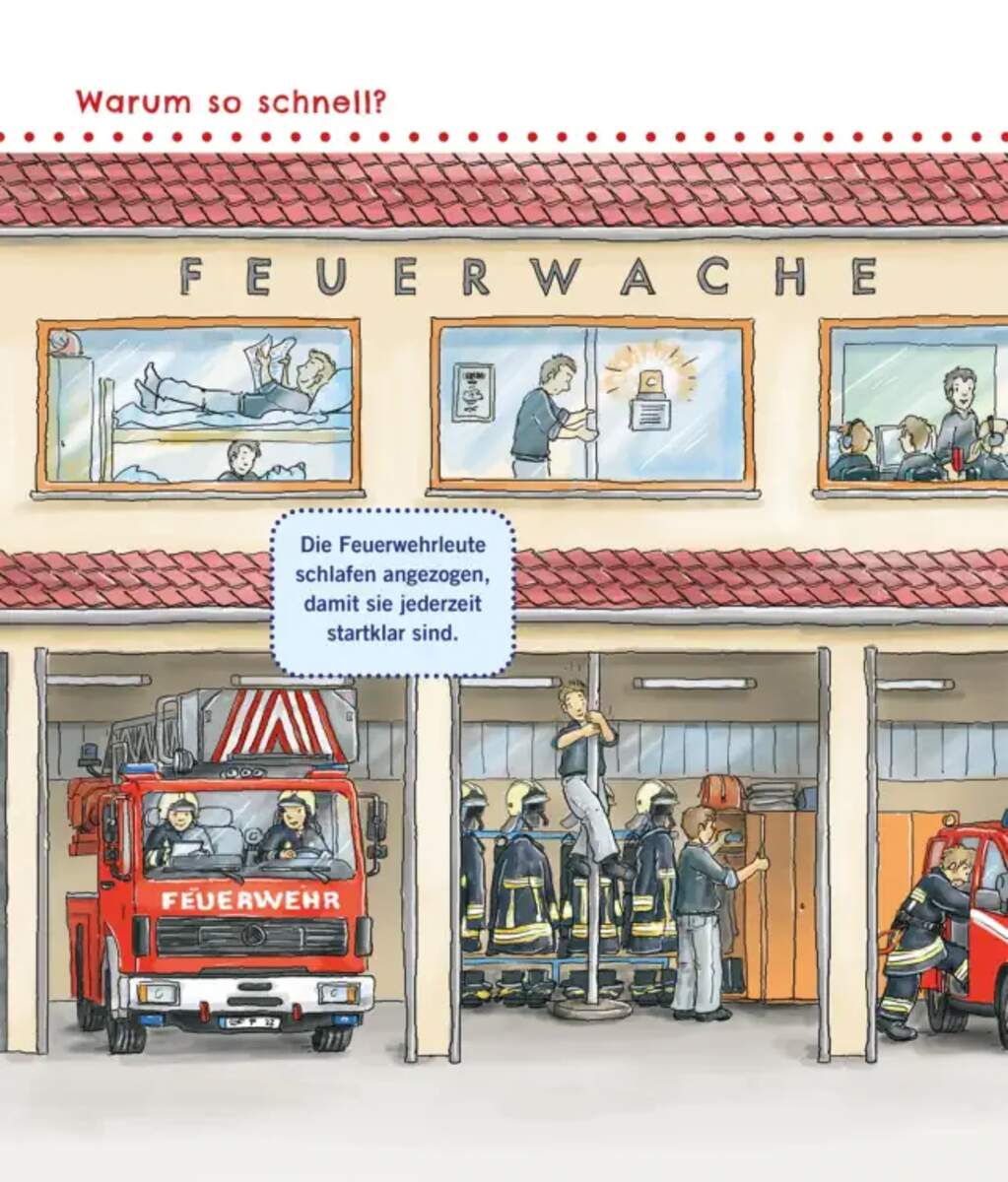 Carlsen Verlag Unkaputtbar: Erstes Wissen: Bei der Feuerwehr