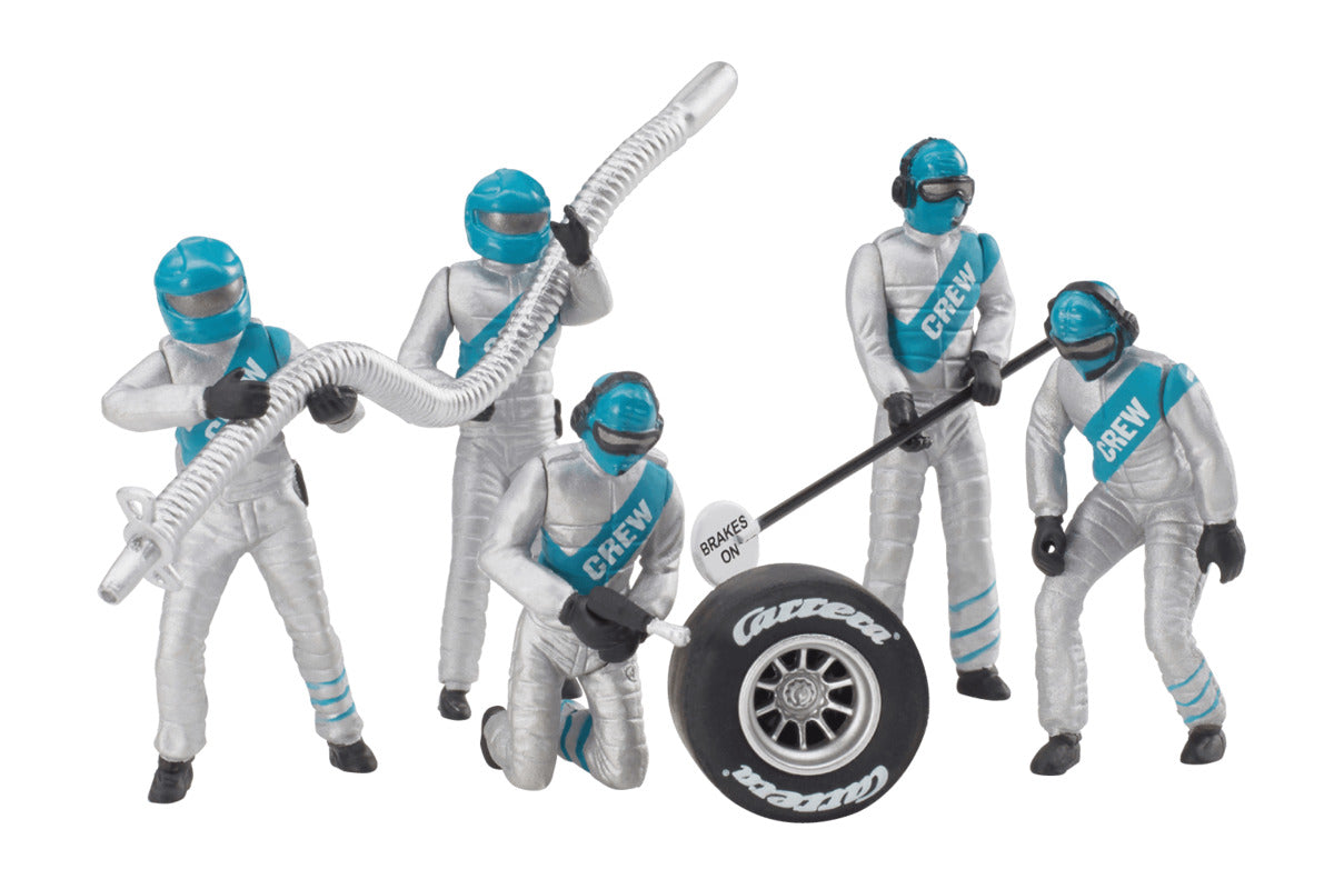 Carrera Digital 124, Digital 132 und EVOLUTION Figurensatz Mechaniker, silber