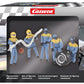 Carrera Digital 124, Digital 132 und EVOLUTION Figurensatz Mechaniker, blau