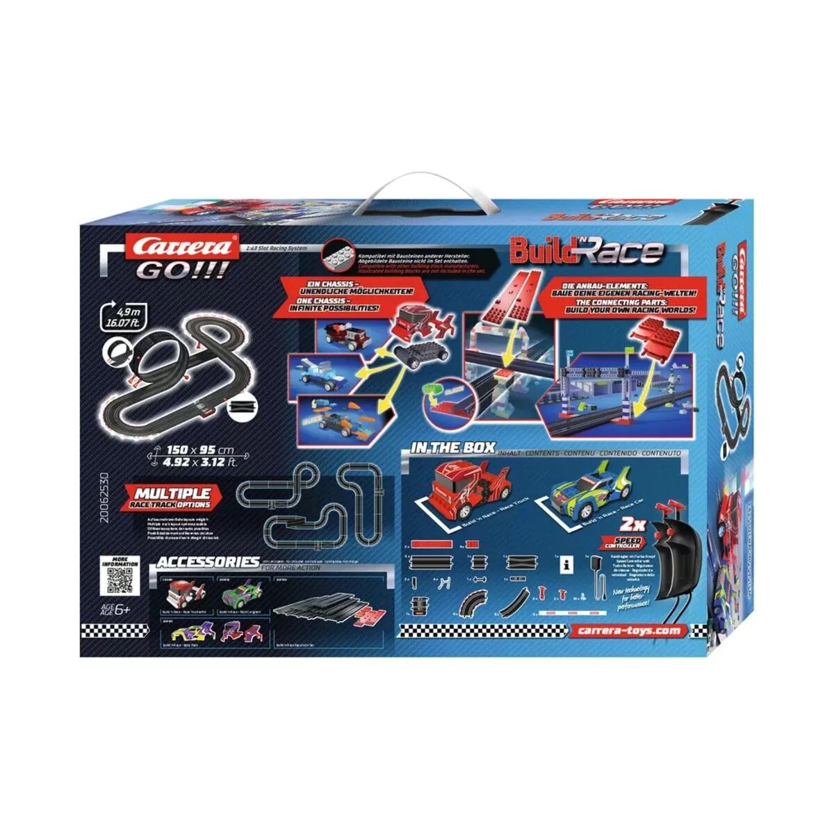 Carrera GO!!! - Build 'n Race - Racing Set 4.9