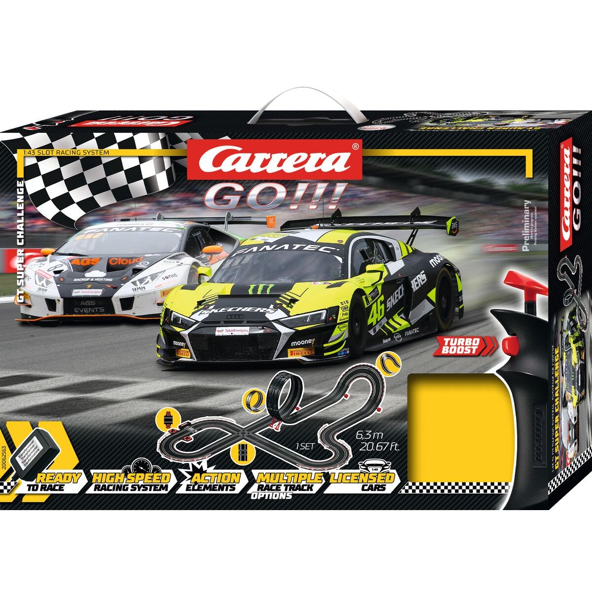 Carrera GO!!! GT Super Challenge