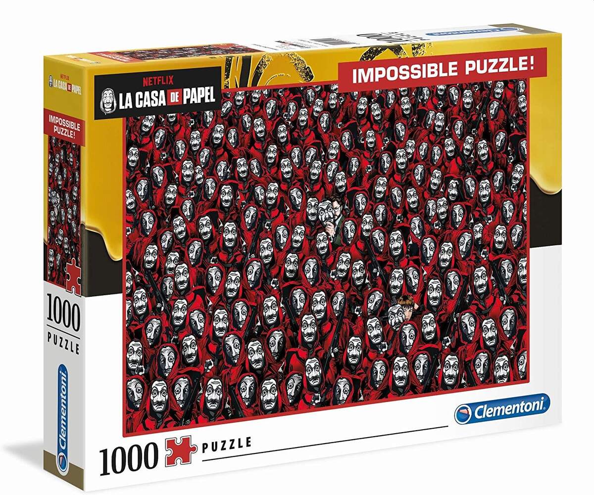 Clementoni 1000 Teile Impossible Netflix - La Casa de Papel