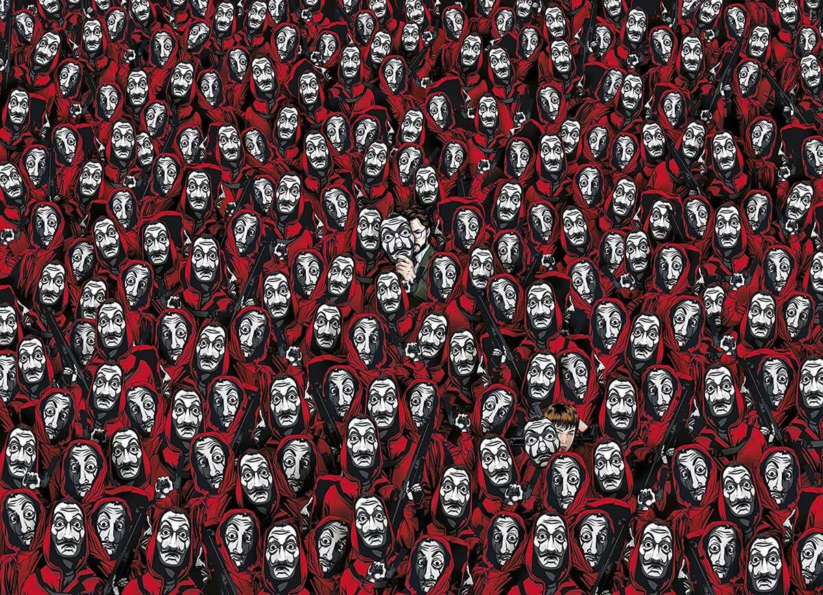 Clementoni 1000 Teile Impossible Netflix - La Casa de Papel