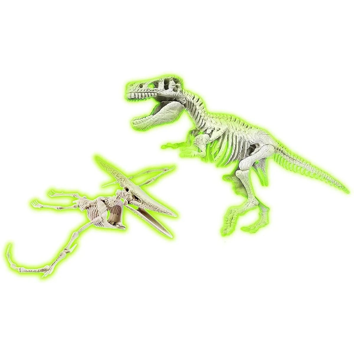 Clementoni 19205 Jurassic World 3-Ausgrabungs-Set T-Rex & Pteranodon