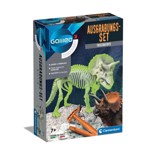 Clementoni Ausgrabungs-Set Triceratops