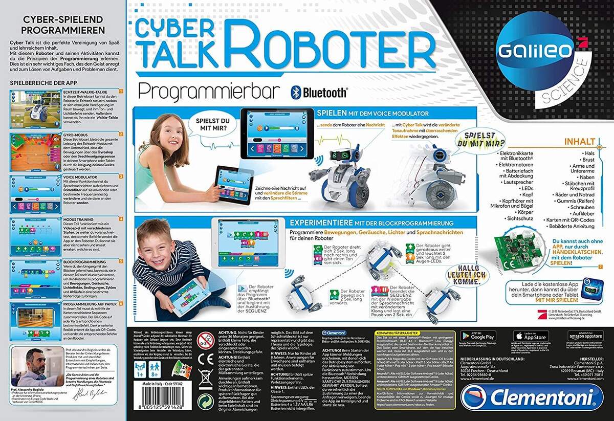 Clementoni Cyber Talk Roboter