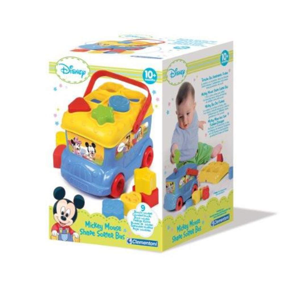 Clementoni Disney Mickey Mouse Sortierbus