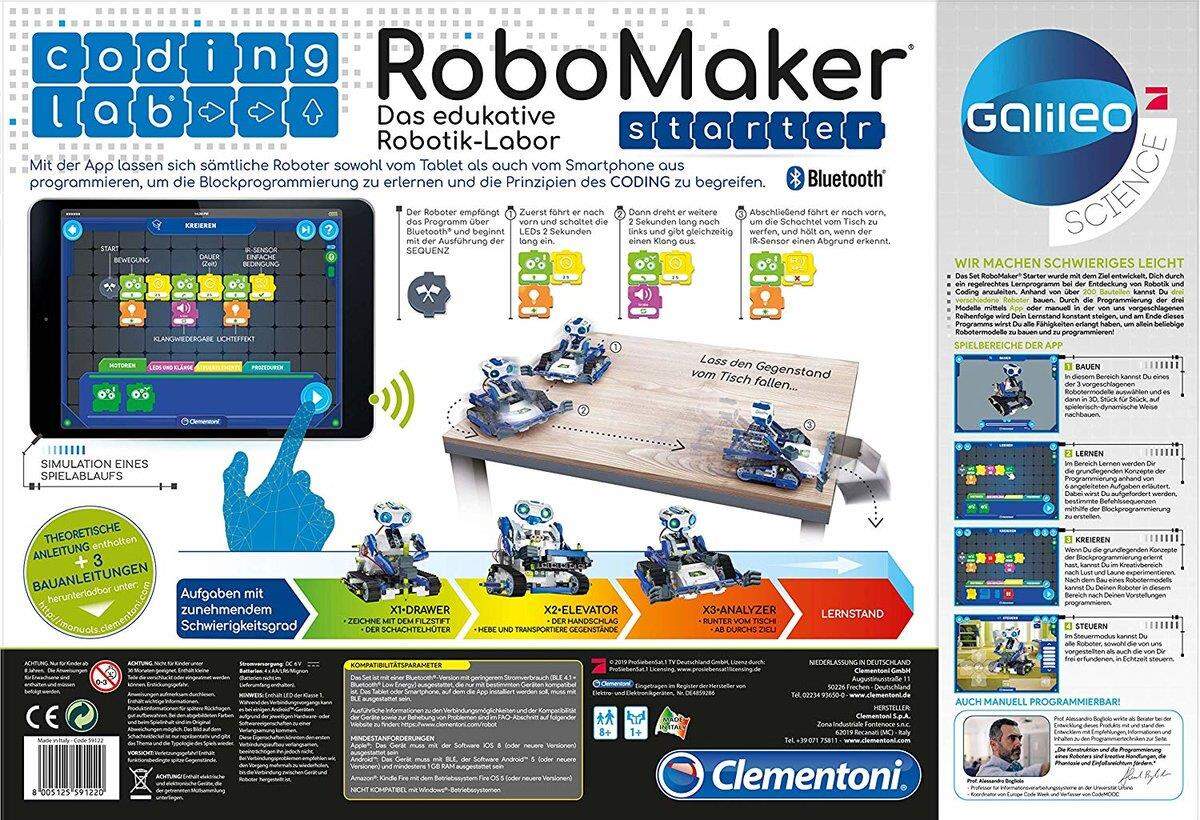 Clementoni Galileo Robo Maker Starter
