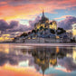 Clementoni High Quality Puzzle Mont Saint-Michel, 1000 Teile