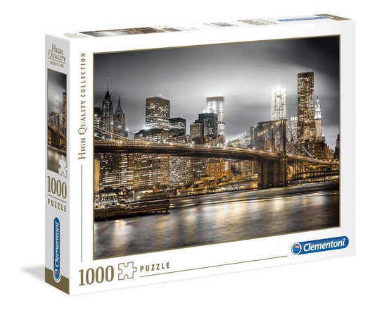 Clementoni High Quality Puzzle New York Skyline, 1000 Teile