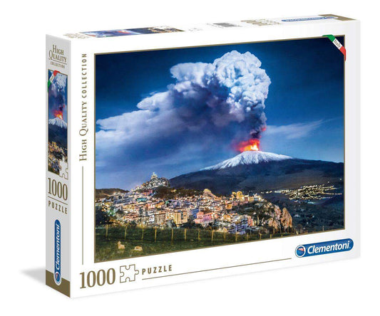 Clementoni High Quality Puzzle Vulkan Etna, 1000 Teile