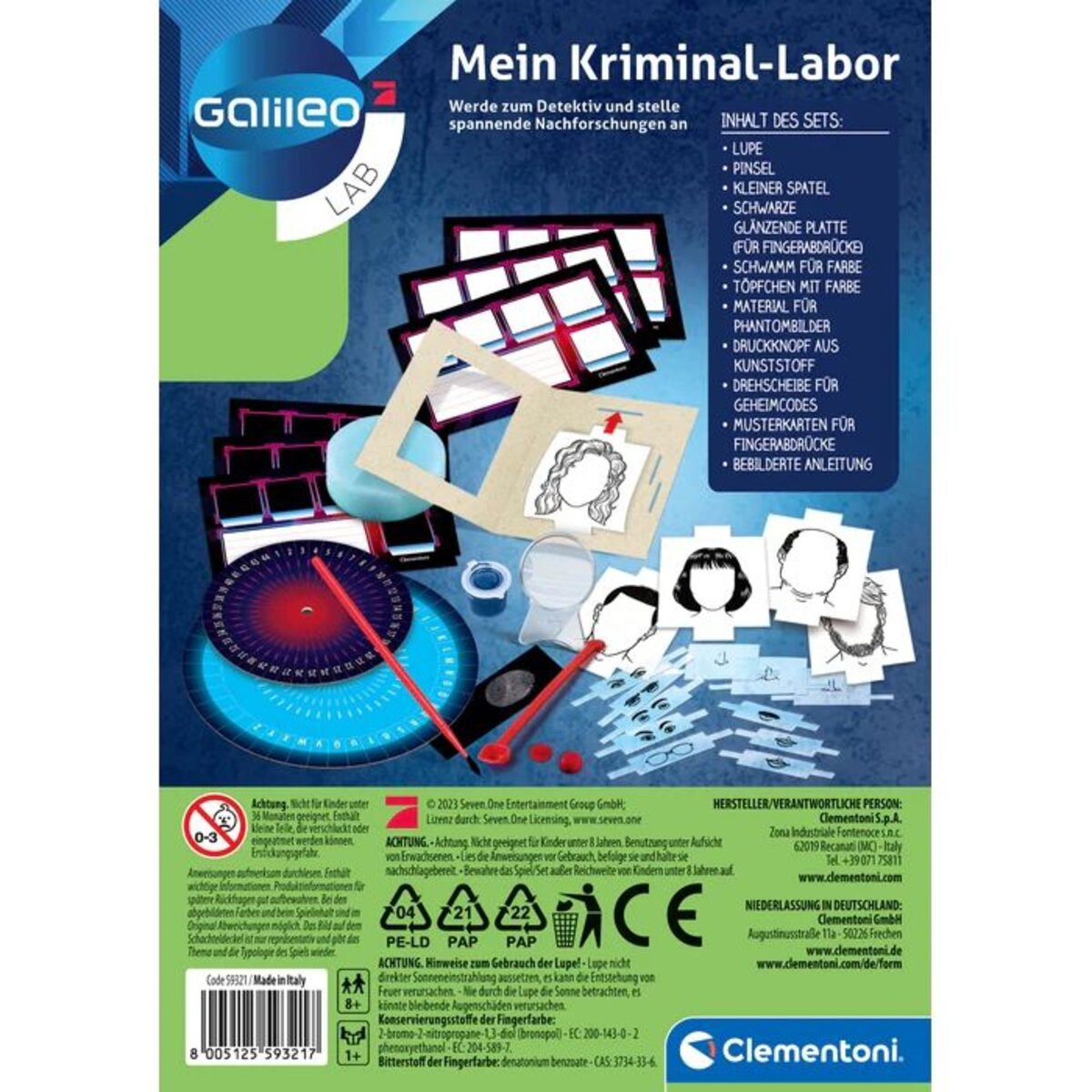 Clementoni Mein Kriminal-Labor