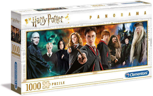 Clementoni Panorama Puzzle Harry Potter, 1000 Teile