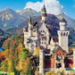 Clementoni Panorama Puzzle Schloß Neuschwanstein, 1000 Teile