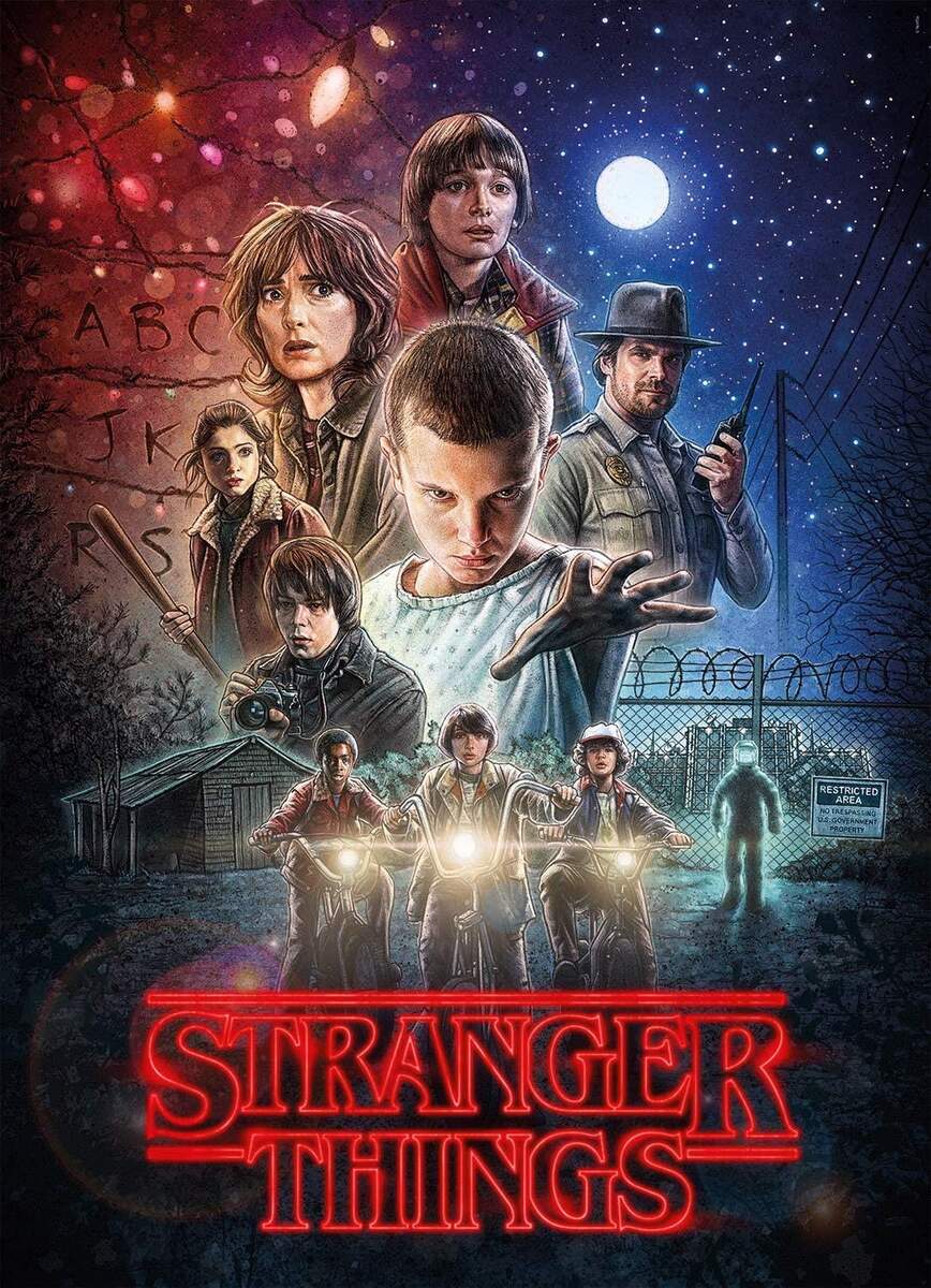 Clementoni Puzzle Stranger Things, 1000 Teile