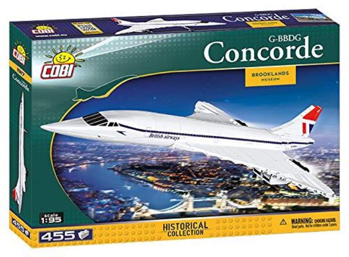 Cobi 1917 Historical Collection Concorde G-BBDG