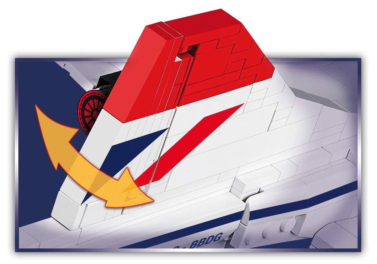 Cobi 1917 Historical Collection Concorde G-BBDG