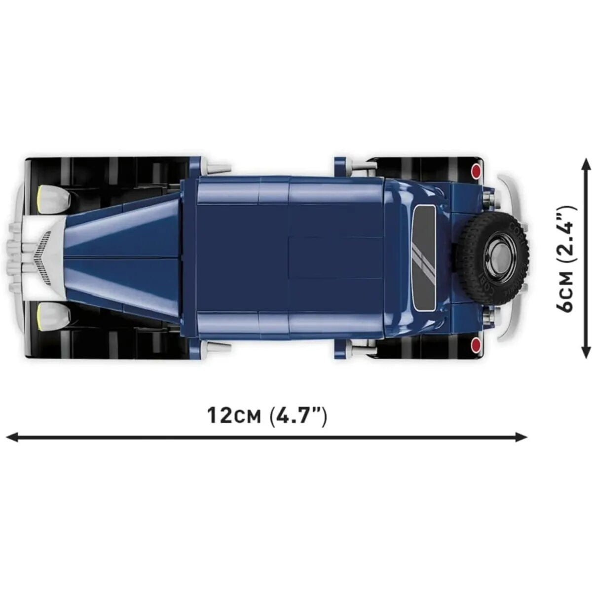 Cobi 2263 Historical Collection - 1934 Citroen Traction 7A