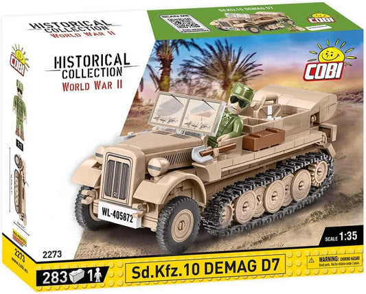 Cobi 2273 Historical Collection - Sd.Kfz 10 Demag D7