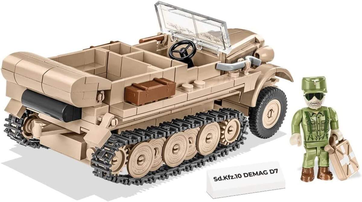 Cobi 2273 Historical Collection - Sd.Kfz 10 Demag D7