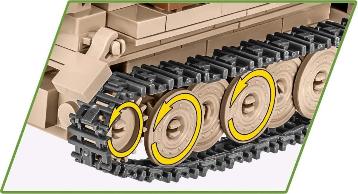 Cobi 2273 Historical Collection - Sd.Kfz 10 Demag D7