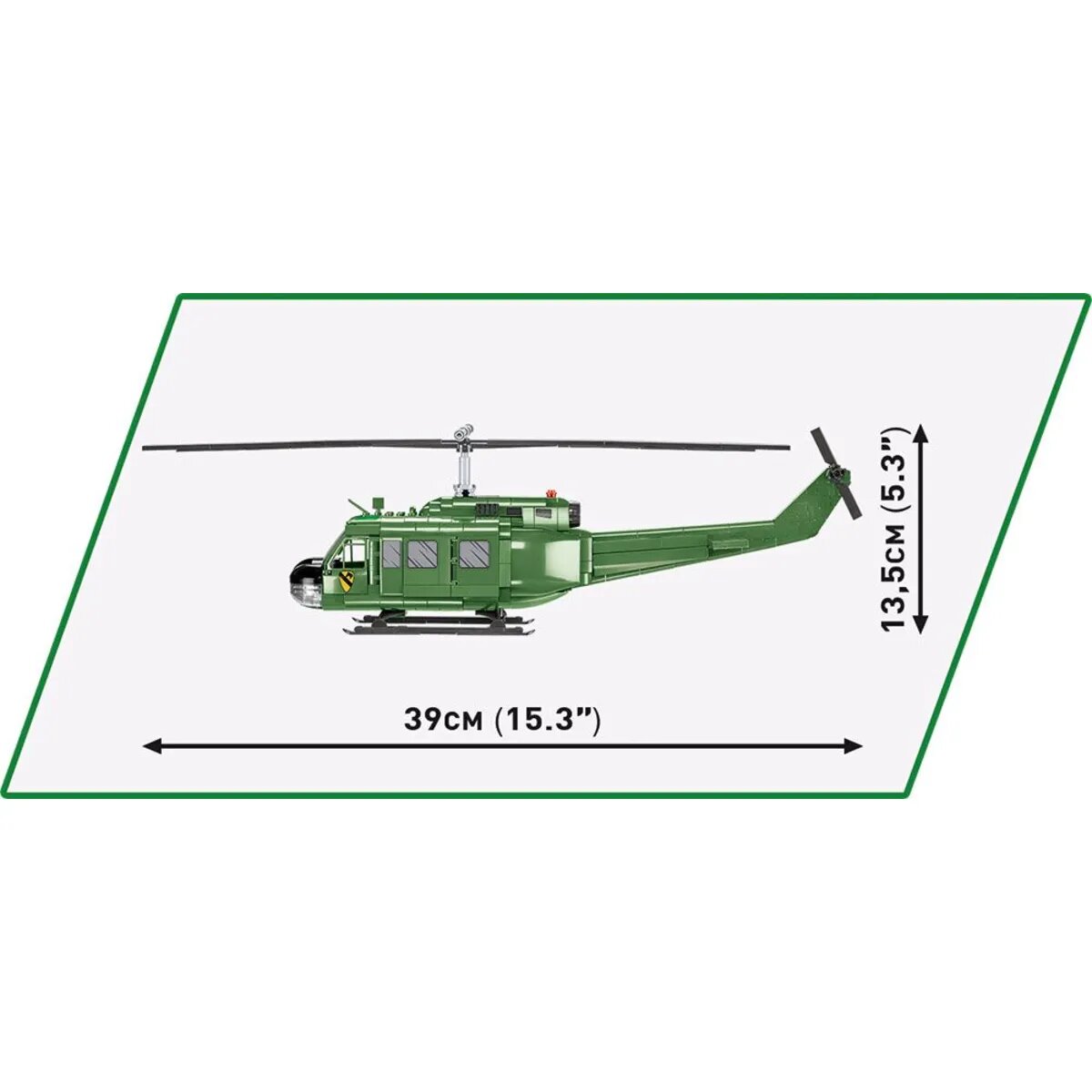 Cobi 2423 Historical Collection - Bell UH-1 Huey Iroquois