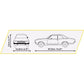 Cobi 24345 - Opel Rekord C Coupe